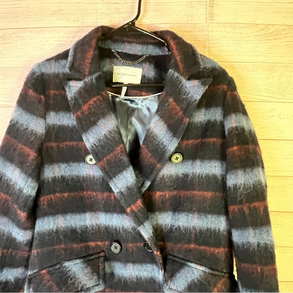 BCBGeneration Wool Blend Double Breasted Pail Not… - image 13